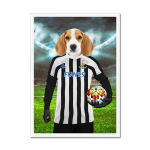 Paw Castle United Football Club: Custom Pet Portrait - Paw & Glory - Dog Portraits - Pet Portraits