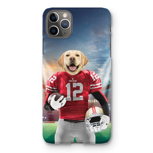 Paw Francisco 49ers: Custom Pet Phone Case - Paw & Glory - Dog Portraits - Pet Portraits