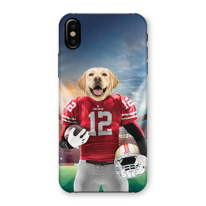 Paw Francisco 49ers: Custom Pet Phone Case - Paw & Glory - Dog Portraits - Pet Portraits