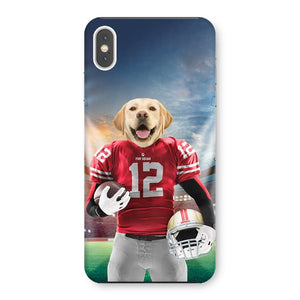 Paw Francisco 49ers: Custom Pet Phone Case - Paw & Glory - Dog Portraits - Pet Portraits