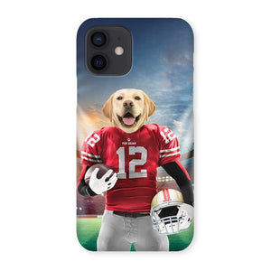 Paw Francisco 49ers: Custom Pet Phone Case - Paw & Glory - Dog Portraits - Pet Portraits