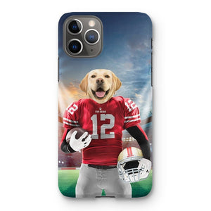 Paw Francisco 49ers: Custom Pet Phone Case - Paw & Glory - Dog Portraits - Pet Portraits