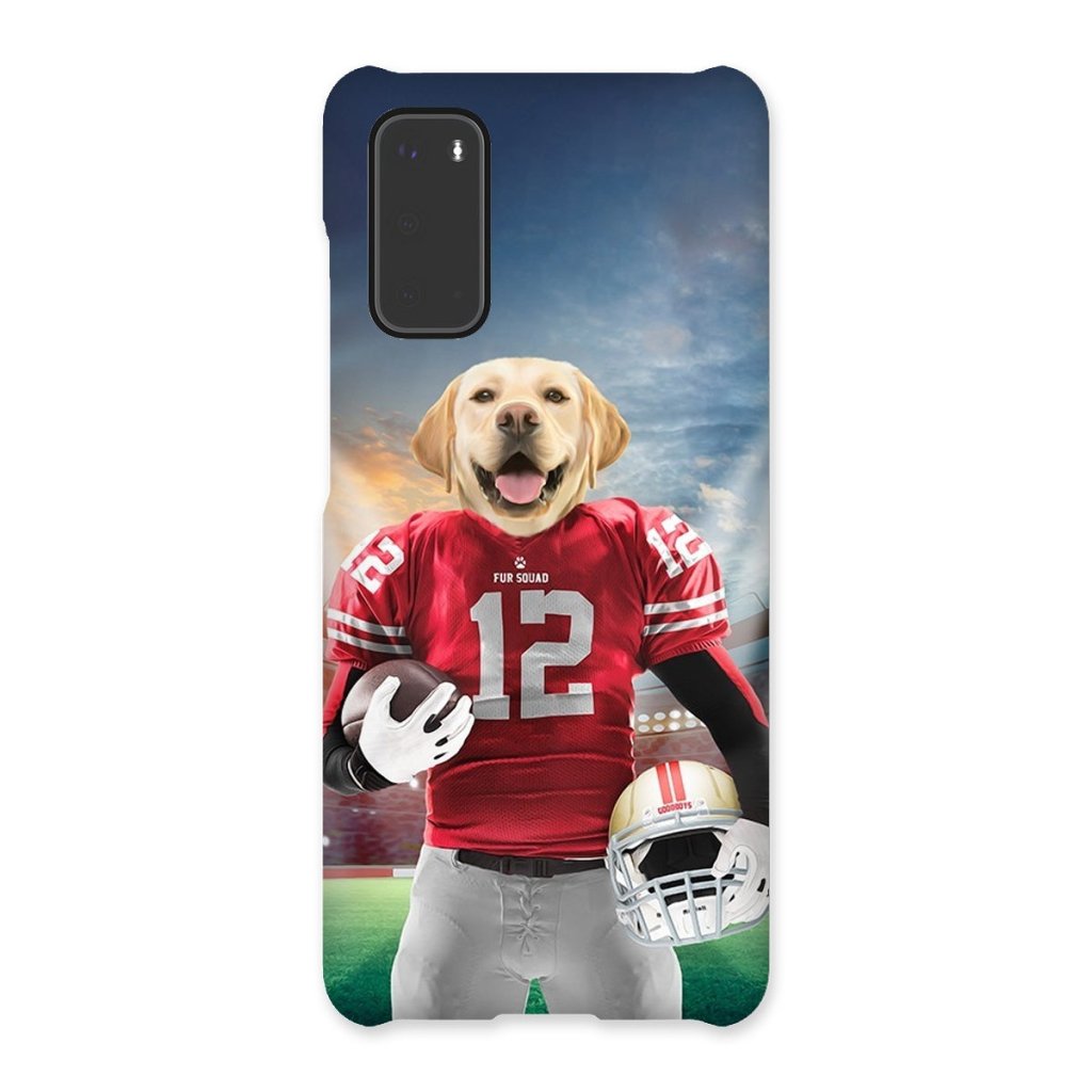 Paw Francisco 49ers: Custom Pet Phone Case - Paw & Glory - Dog Portraits - Pet Portraits