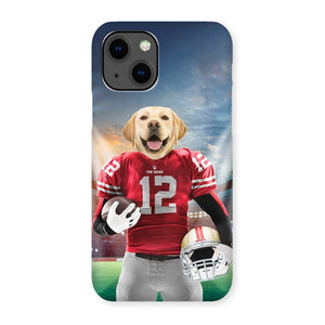 Paw Francisco 49ers: Custom Pet Phone Case - Paw & Glory - Dog Portraits - Pet Portraits