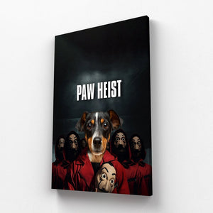 Paw Heist: Custom Pet Canvas - Paw & Glory - Dog Portraits - Pet Portraits