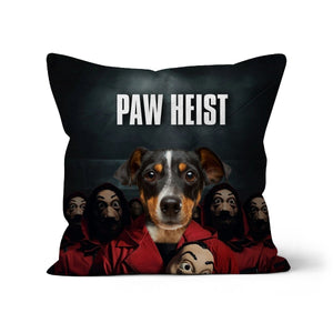 Paw Heist: Custom Pet Pillow - Paw & Glory - Dog Portraits - Pet Portraits