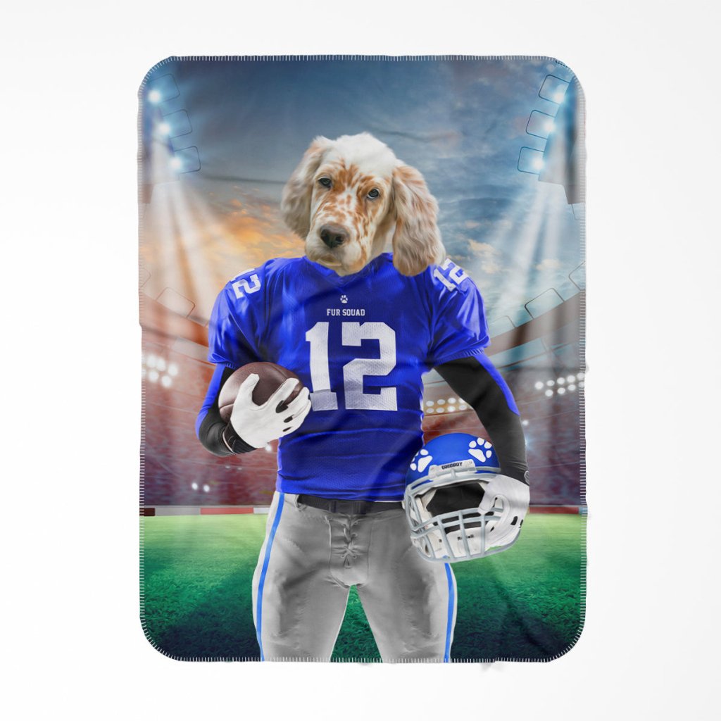 Paw York Giants: Custom Pet Blanket - Paw & Glory - Dog Portraits - Pet Portraits