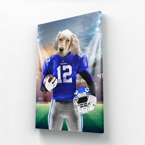 Paw York Giants: Custom Pet Canvas - Paw & Glory - Dog Portraits - Pet Portraits