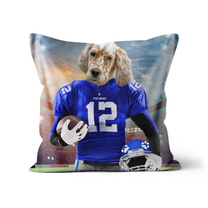 Paw York Giants: Custom Pet Pillow - Paw & Glory - Dog Portraits - Pet Portraits