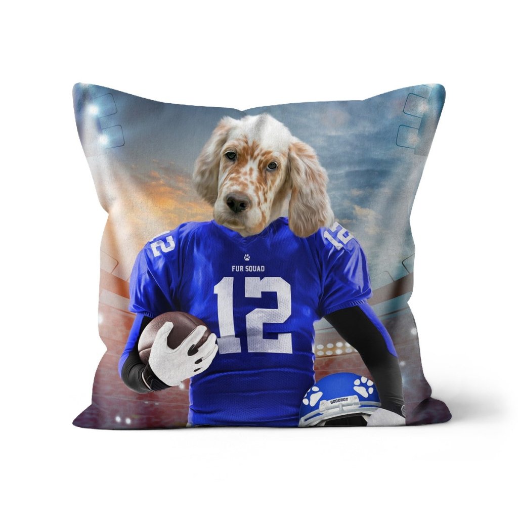 Paw York Giants: Custom Pet Pillow - Paw & Glory - Dog Portraits - Pet Portraits