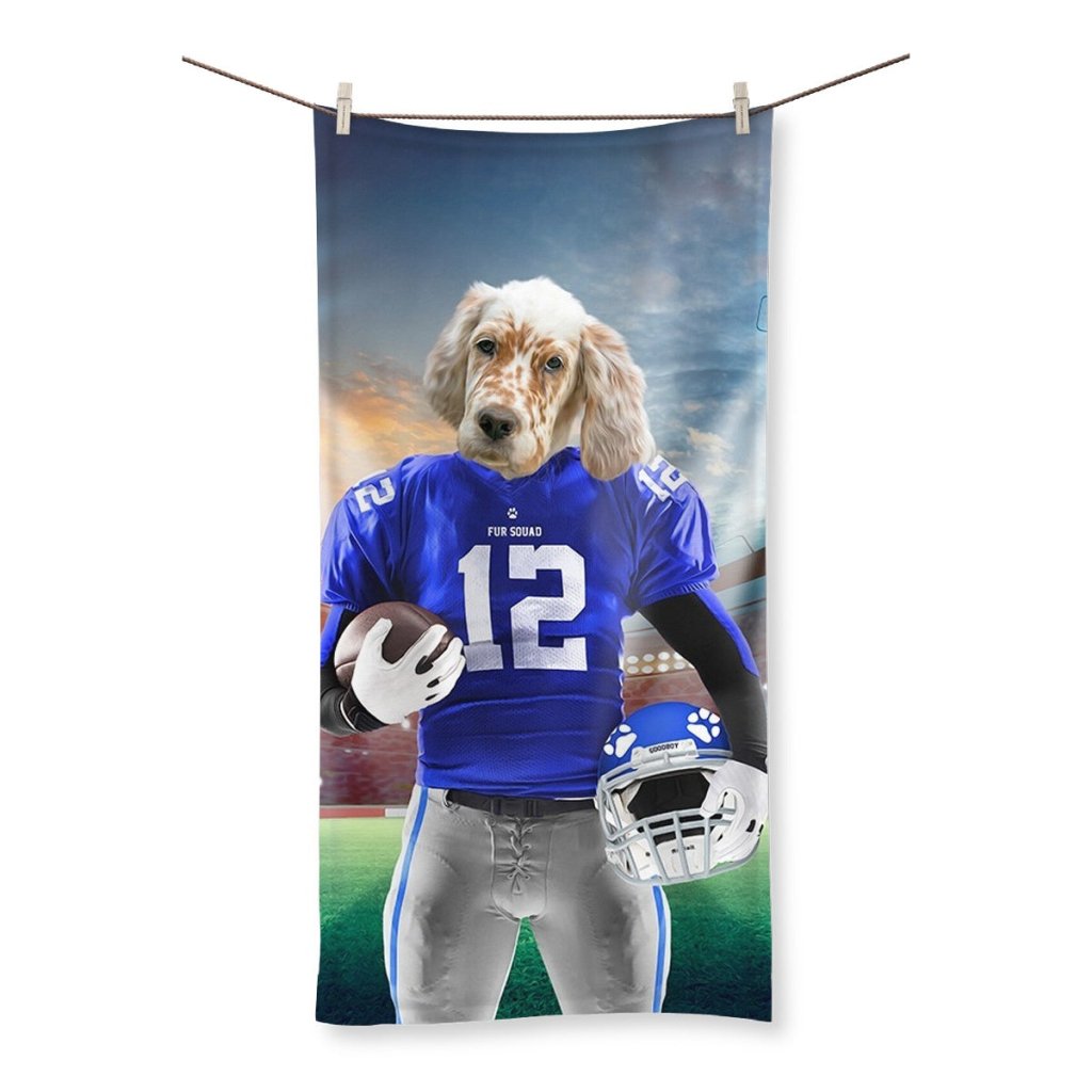 Paw York Giants: Custom Pet Towel - Paw & Glory - Dog Portraits - Pet Portraits