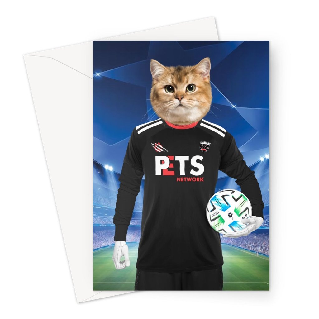 Pawashington DC United: Custom Pet Greeting Card - Paw & Glory - Dog Portraits - Pet Portraits