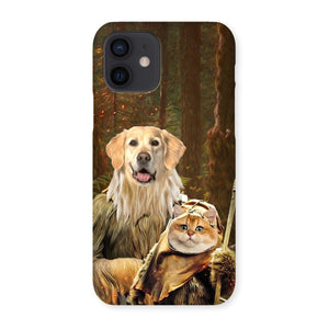 Pawbecca & Ewok (Star Wars Inspired): Custom Pet Phone Case - Paw & Glory - Dog Portraits - Pet Portraits