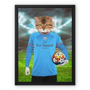 Pawchester City Football Club: Custom Pet Canvas - Paw & Glory - Dog Portraits - Pet Portraits