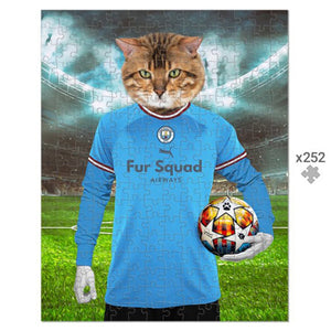 Pawchester City Football Club: Custom Pet Puzzle - Paw & Glory - Dog Portraits - Pet Portraits