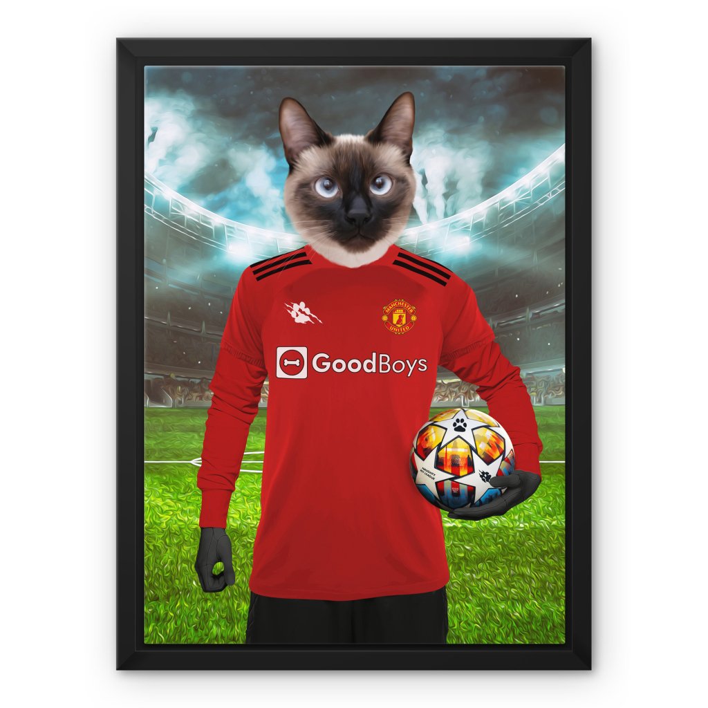 Pawchester United Football Club: Custom Pet Canvas - Paw & Glory - Dog Portraits - Pet Portraits