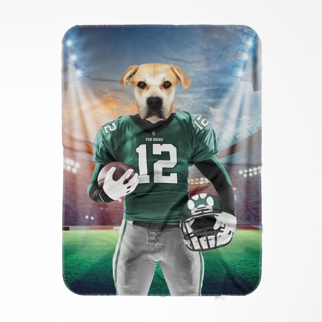 Pawladelphia Eagles: Custom Pet Blanket - Paw & Glory - Dog Portraits - Pet Portraits