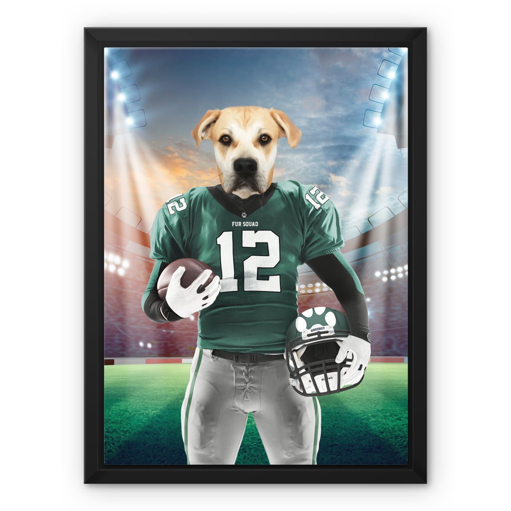 Pawladelphia Eagles: Custom Pet Canvas - Paw & Glory - Dog Portraits - Pet Portraits