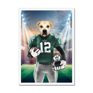 Pawladelphia Eagles: Custom Pet Portrait - Paw & Glory - Dog Portraits - Pet Portraits