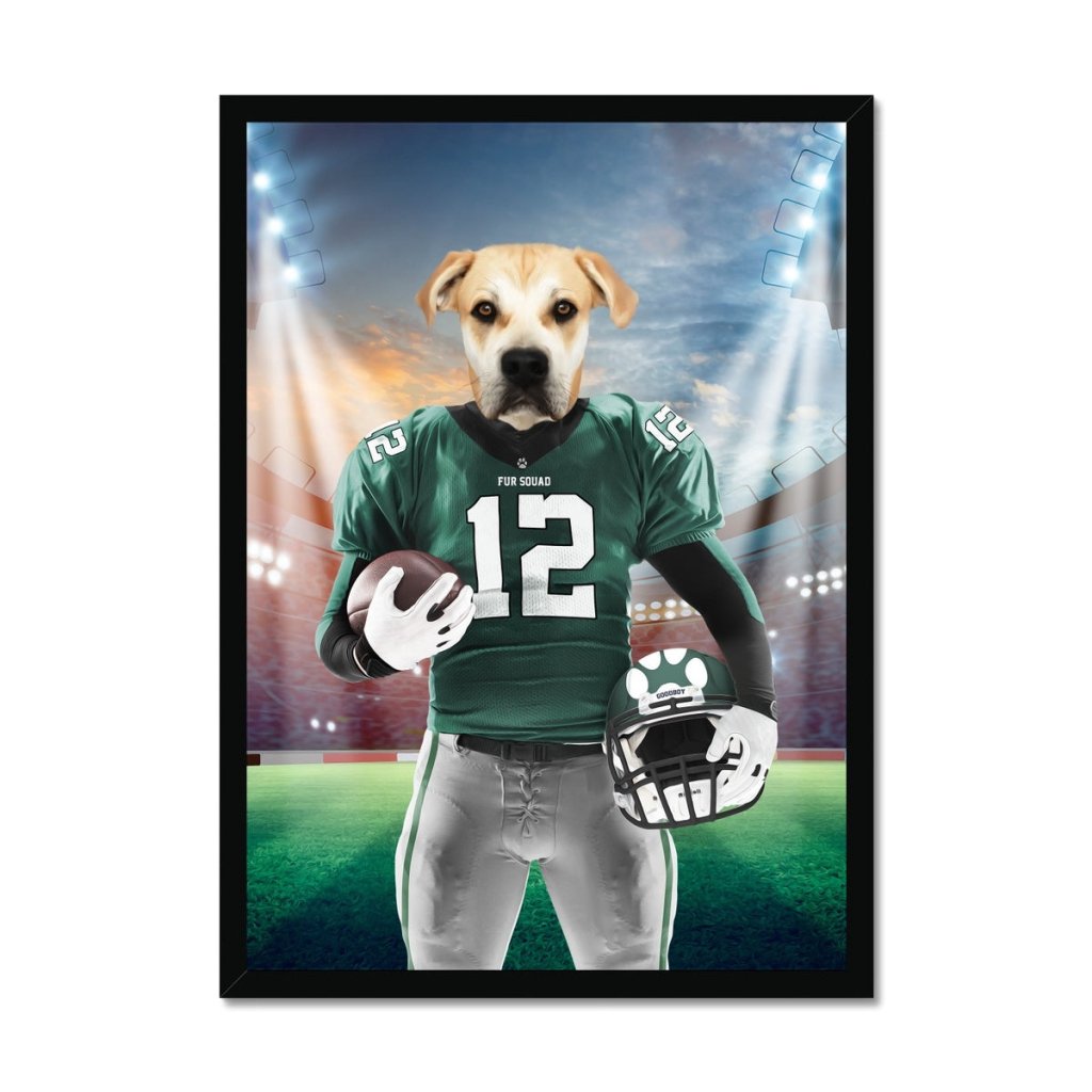 Pawladelphia Eagles: Custom Pet Portrait - Paw & Glory - #pet portraits# - #dog portraits# - #pet portraits uk#