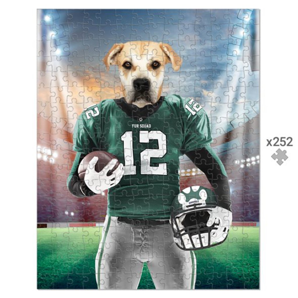 Pawladelphia Eagles: Custom Pet Puzzle - Paw & Glory - Dog Portraits - Pet Portraits