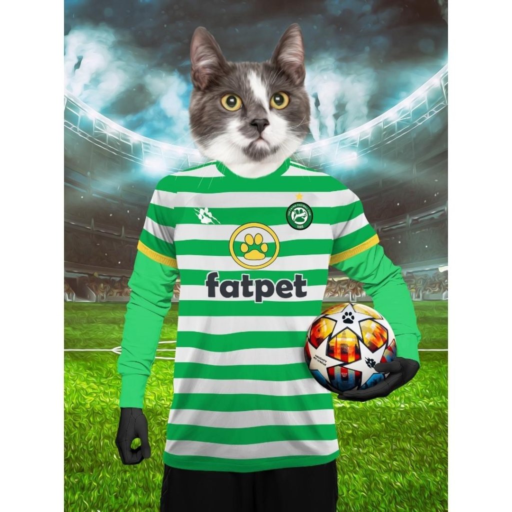 Pawltic Football Club: Custom Digital Download Pet Portrait - Paw & Glory - Dog Portraits - Pet Portraits