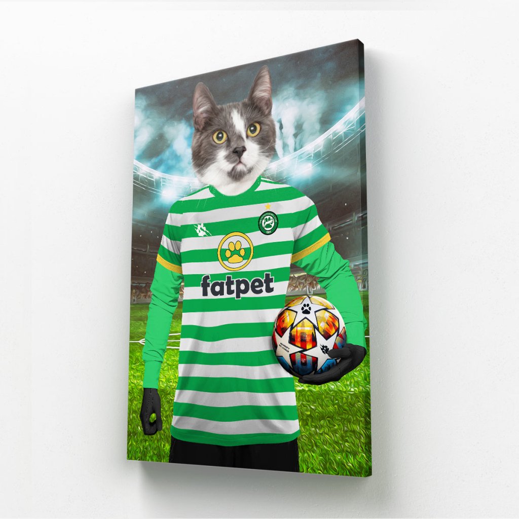 Pawltic Football Club: Custom Pet Canvas - Paw & Glory - Dog Portraits - Pet Portraits