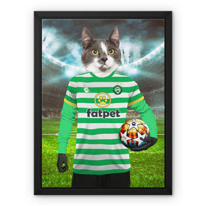 Pawltic Football Club: Custom Pet Canvas - Paw & Glory - Dog Portraits - Pet Portraits