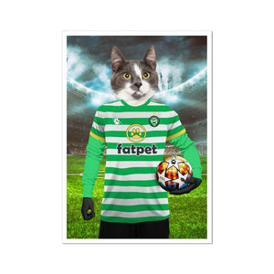 Pawltic Football Club: Custom Pet Portrait - Paw & Glory - Dog Portraits - Pet Portraits