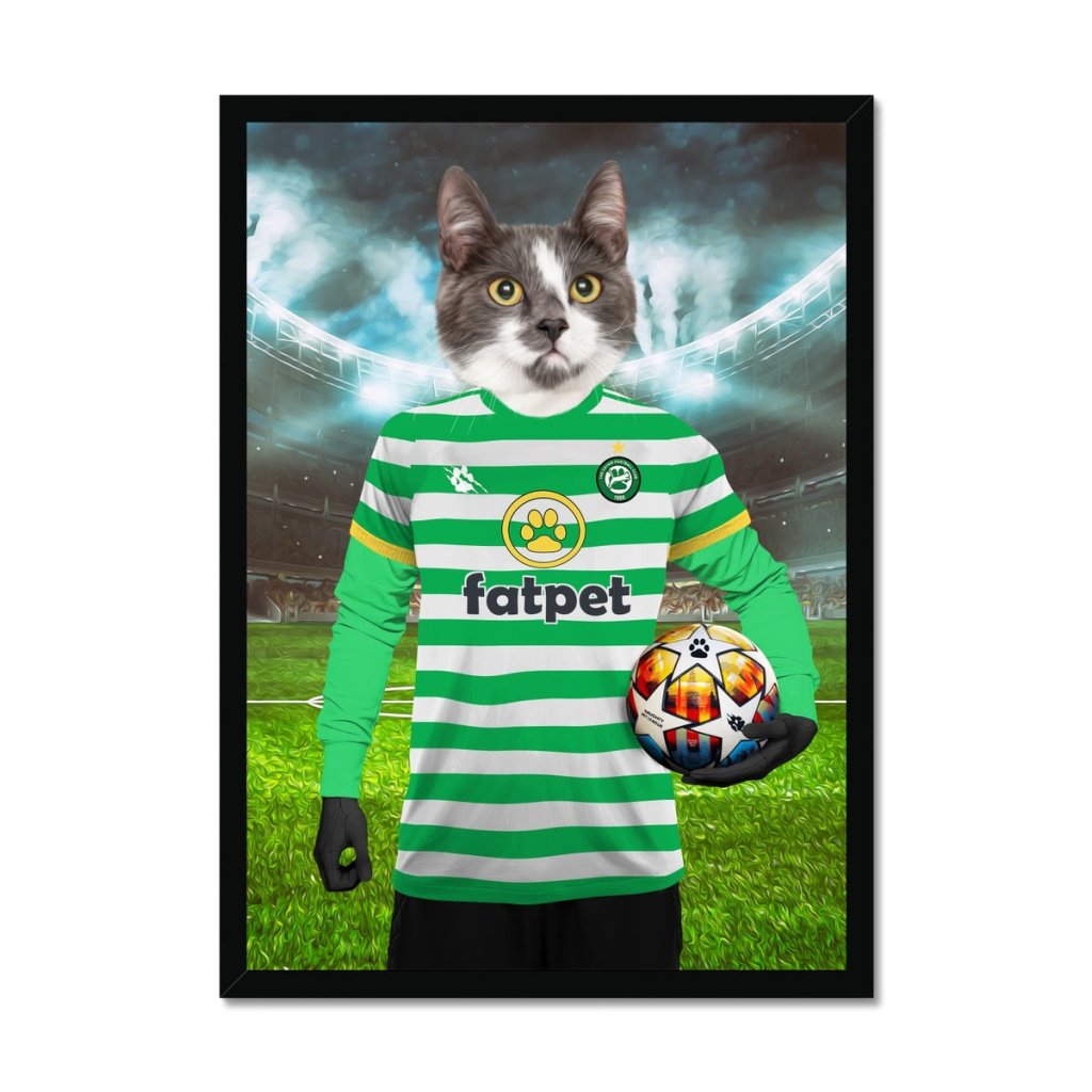 Pawltic Football Club: Custom Pet Portrait - Paw & Glory - Dog Portraits - Pet Portraits