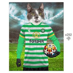 Pawltic Football Club: Custom Pet Puzzle - Paw & Glory - Dog Portraits - Pet Portraits