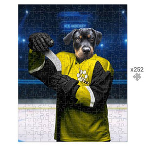 Pawsburgh Penguins: Custom Pet Puzzle - Paw & Glory - Dog Portraits - Pet Portraits