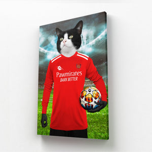 Pawsernal Football Club: Custom Pet Canvas - Paw & Glory - Dog Portraits - Pet Portraits