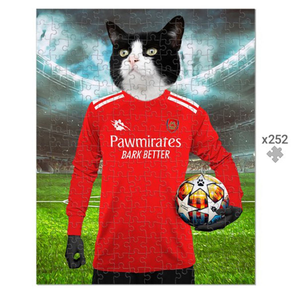 Pawsernal Football Club: Custom Pet Puzzle - Paw & Glory - Dog Portraits - Pet Portraits