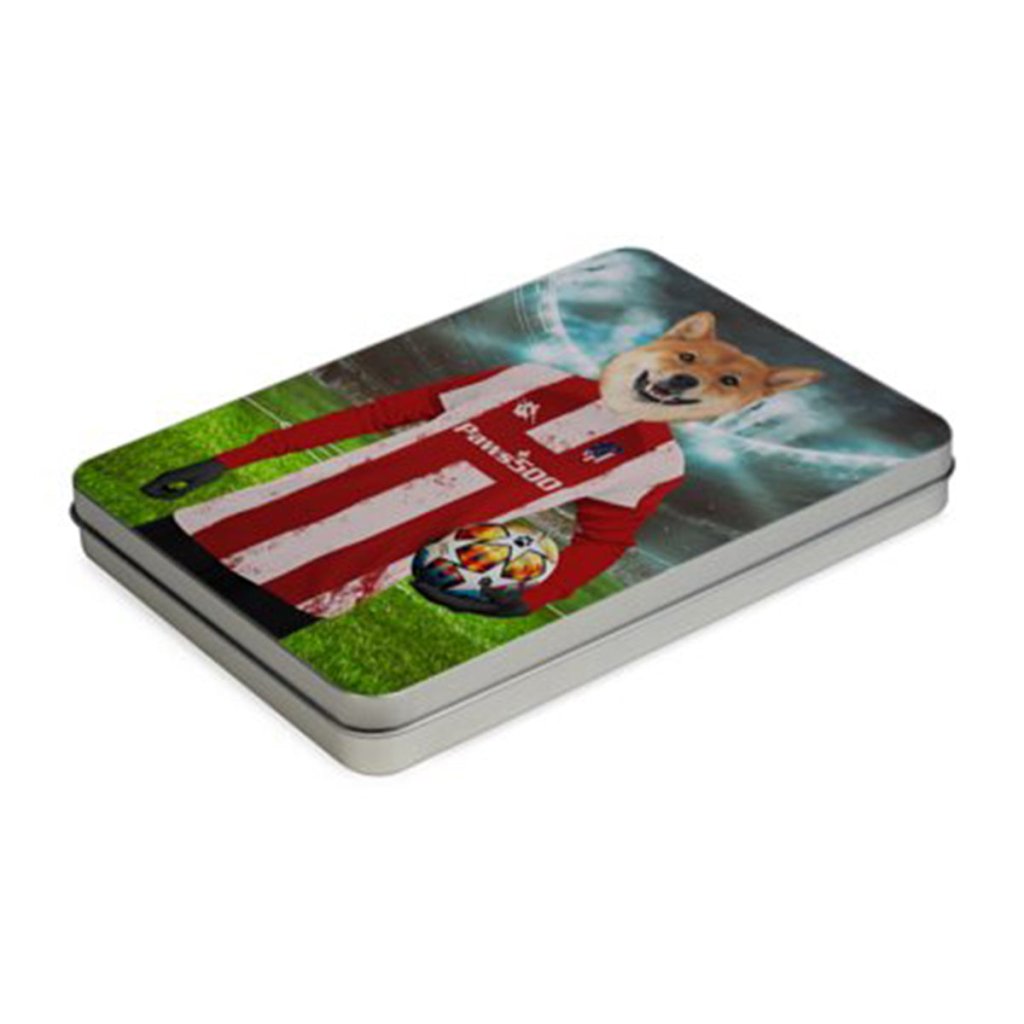 Pawtheletico Madrid Football Club: Custom Pet Puzzle - Paw & Glory - Dog Portraits - Pet Portraits