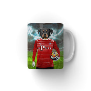 Pawyern Munich Football Club: Custom Coffee Mug - Paw & Glory - Dog Portraits - Pet Portraits