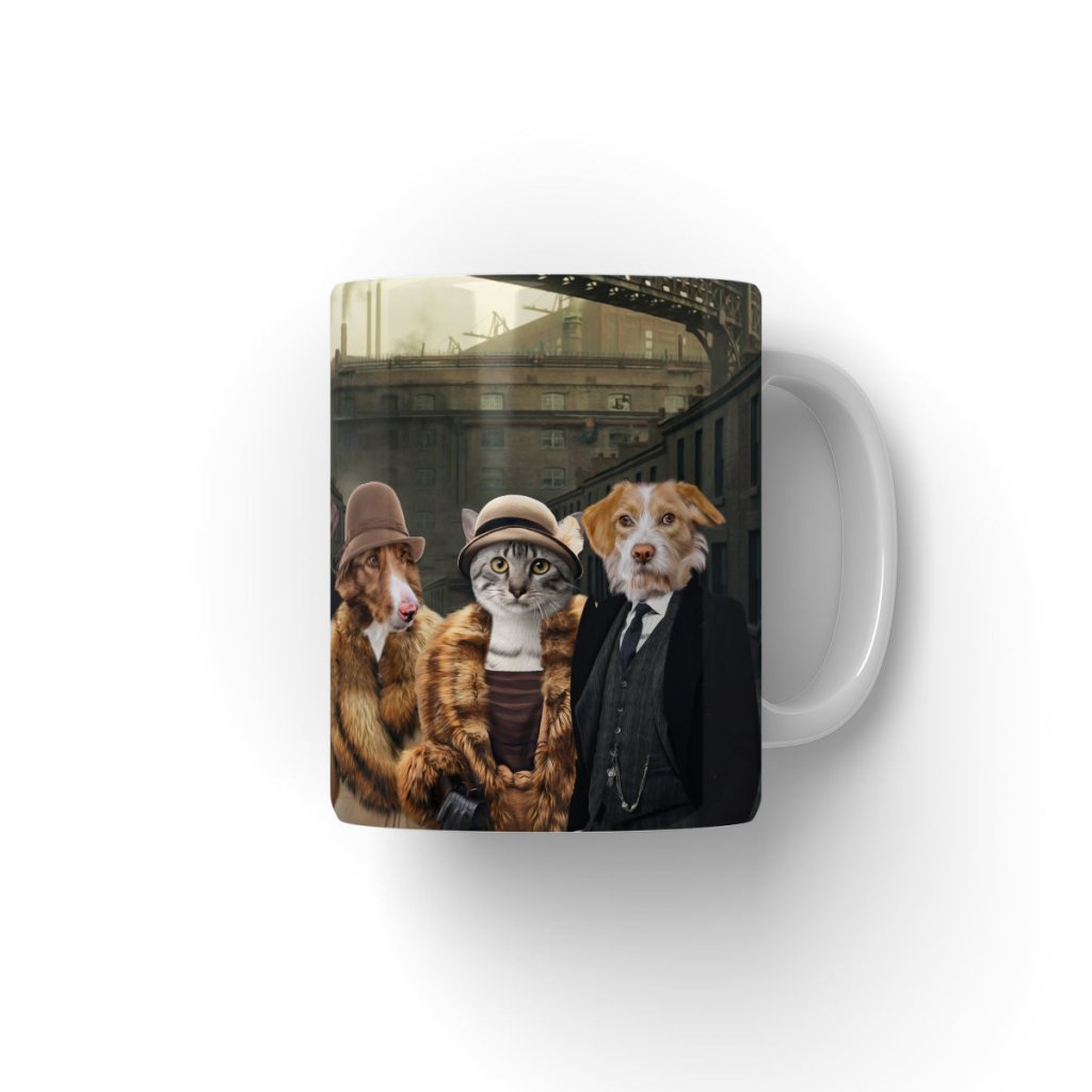 Peaky Blinders 4: Custom Pet Coffee Mug - Paw & Glory - Dog Portraits - Pet Portraits