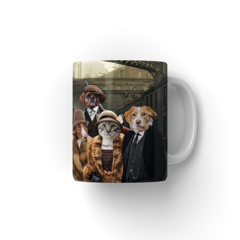 Peaky Blinders 5: Custom Pet Coffee Mug - Paw & Glory - Dog Portraits - Pet Portraits