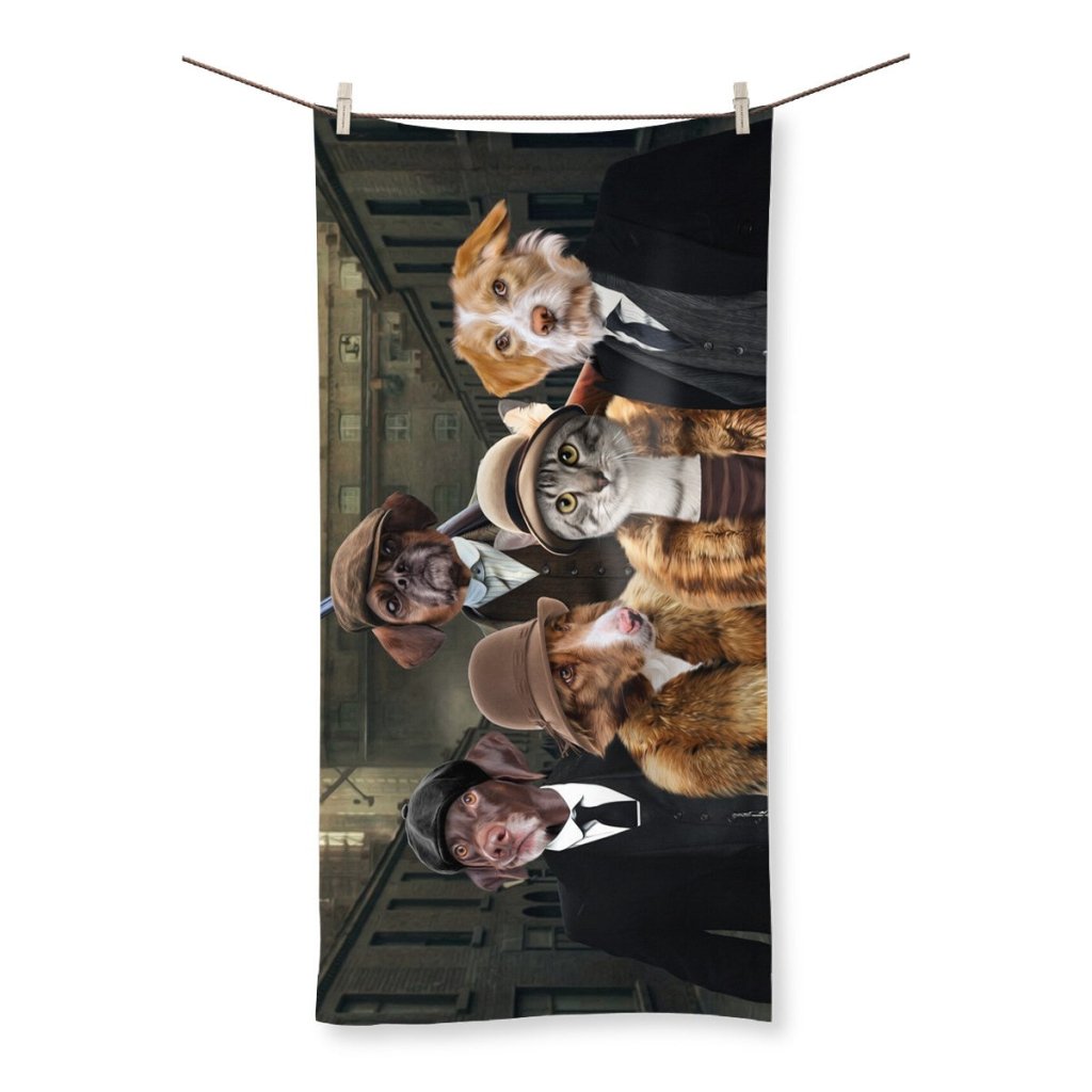 Peaky Blinders 5: Custom Pet Towel - Paw & Glory - Dog Portraits - Pet Portraits