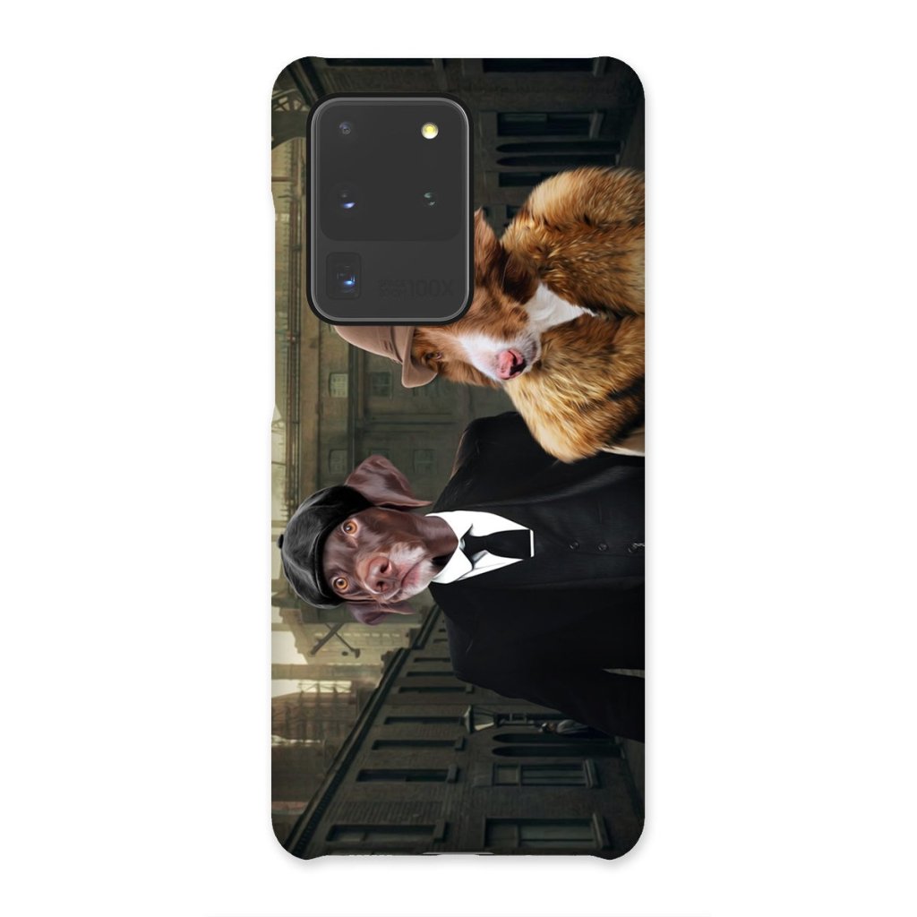 Peaky Blinders Male & Female Snap Phone Case - Paw & Glory - Dog Portraits - Pet Portraits