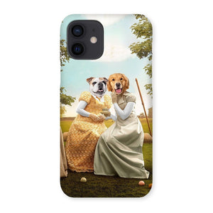 Penelope & Eloise (Bridgerton inspired): Custom Pet Phone Case - Paw & Glory - Dog Portraits - Pet Portraits