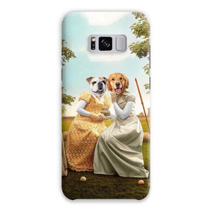 Penelope & Eloise (Bridgerton inspired): Custom Pet Phone Case - Paw & Glory - Dog Portraits - Pet Portraits