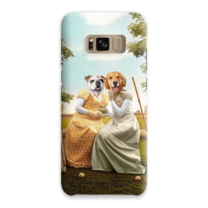 Penelope & Eloise (Bridgerton inspired): Custom Pet Phone Case - Paw & Glory - Dog Portraits - Pet Portraits