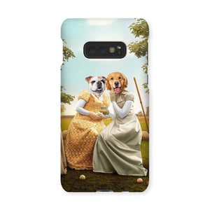 Penelope & Eloise (Bridgerton inspired): Custom Pet Phone Case - Paw & Glory - Dog Portraits - Pet Portraits