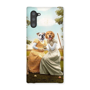 Penelope & Eloise (Bridgerton inspired): Custom Pet Phone Case - Paw & Glory - Dog Portraits - Pet Portraits