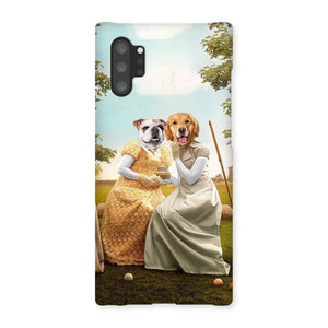 Penelope & Eloise (Bridgerton inspired): Custom Pet Phone Case - Paw & Glory - Dog Portraits - Pet Portraits