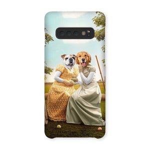 Penelope & Eloise (Bridgerton inspired): Custom Pet Phone Case - Paw & Glory - Dog Portraits - Pet Portraits