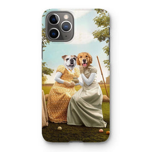 Penelope & Eloise (Bridgerton inspired): Custom Pet Phone Case - Paw & Glory - Dog Portraits - Pet Portraits