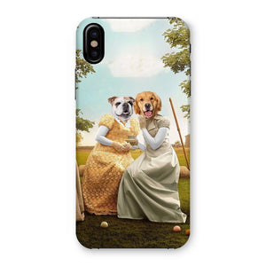 Penelope & Eloise (Bridgerton inspired): Custom Pet Phone Case - Paw & Glory - Dog Portraits - Pet Portraits