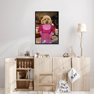 Penny (Big Bang Theory): Custom Pet Portrait - Paw & Glory - Dog Portraits - Pet Portraits